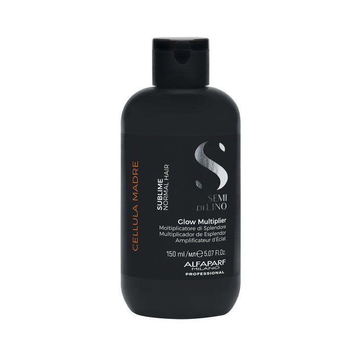 Alfaparf Milano Semi di Lino Sublime Cellula Madre Glow Multiplier for All Hair Types - Adds Remarkable Shine - For Beautifully Healthy Hair - Protects and Enhances Cosmetic Color - (5.07 fl. oz.)