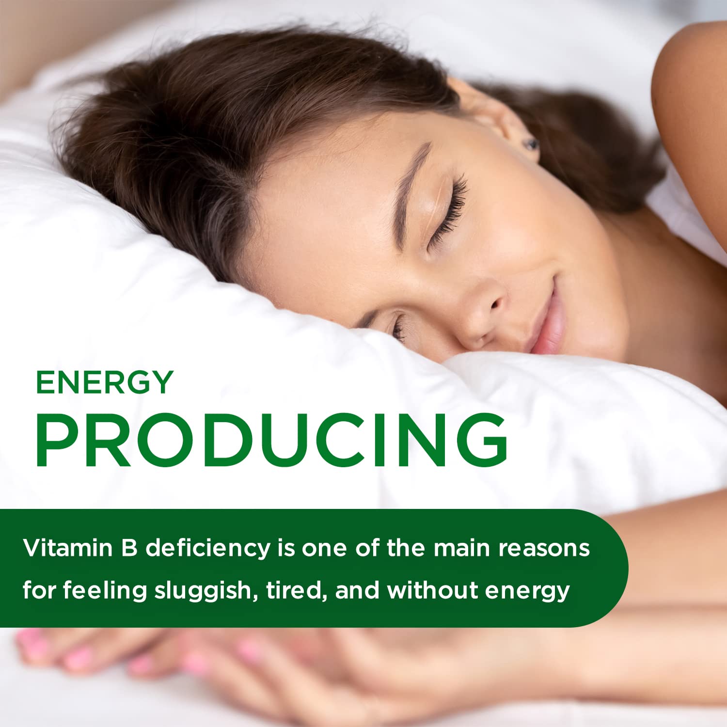 EMERALD LABS B-Healthy - Vegan Vitamin B Complex - Includes Methylated Folic Acid & Full Spectrum B Vitamins - Supports Immune, Brain & Heart Health* - 60 Vegetable Capsules