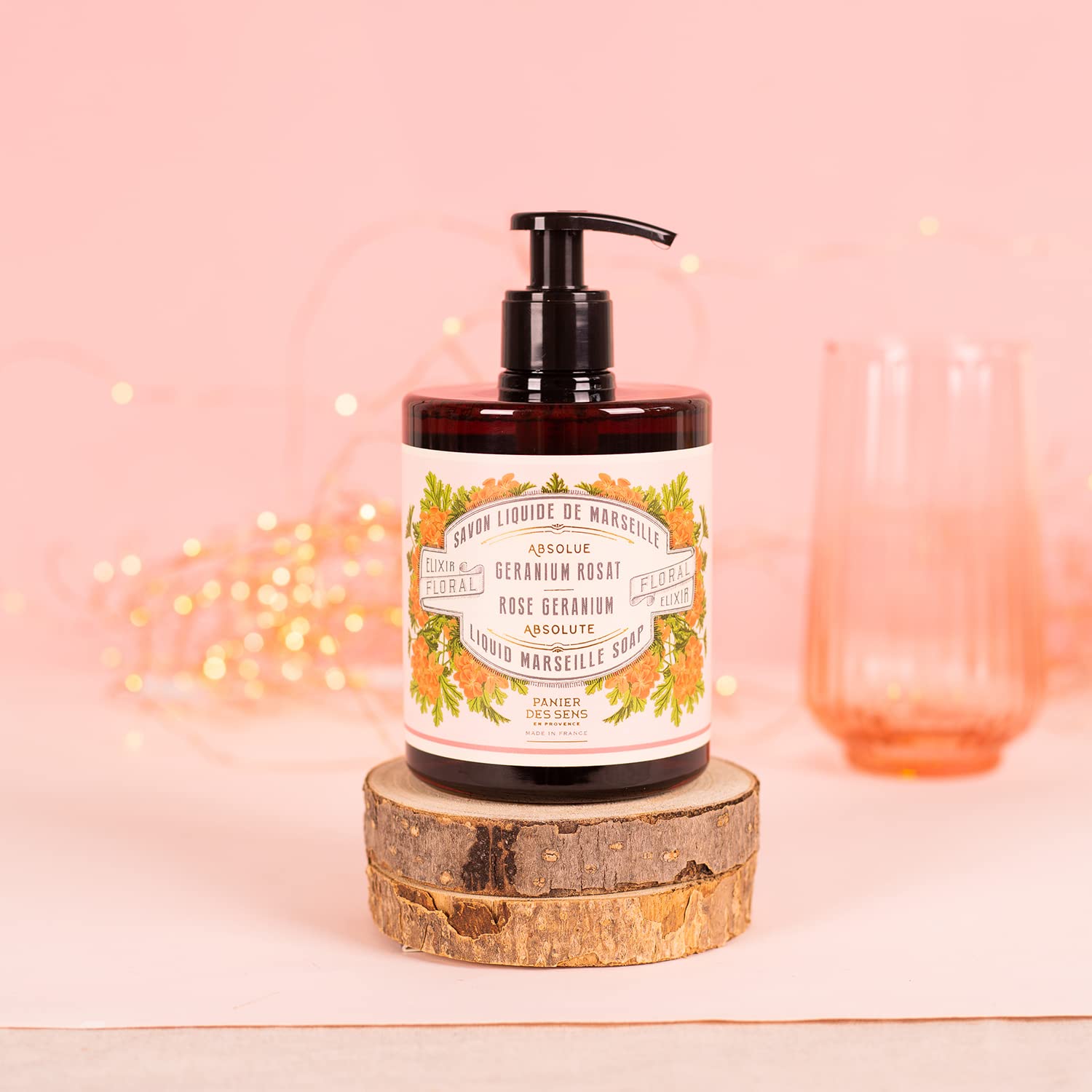 Rose Geranium, 16.9 Ounce: Panier Des Sens Liquid Marseille Soap, Rose Geranium, 16.9 Ounce