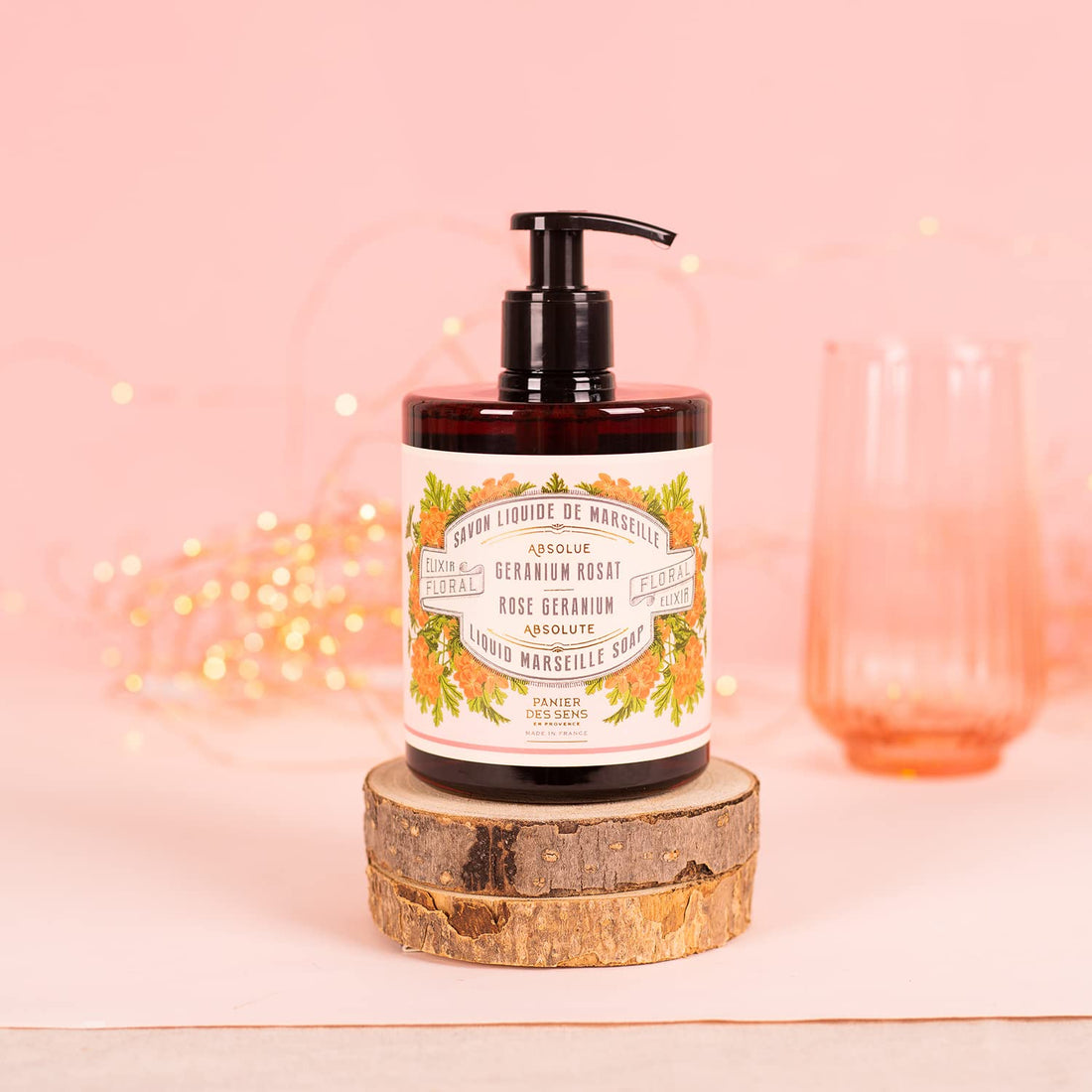 Rose Geranium, 16.9 Ounce: Panier Des Sens Liquid Marseille Soap, Rose Geranium, 16.9 Ounce