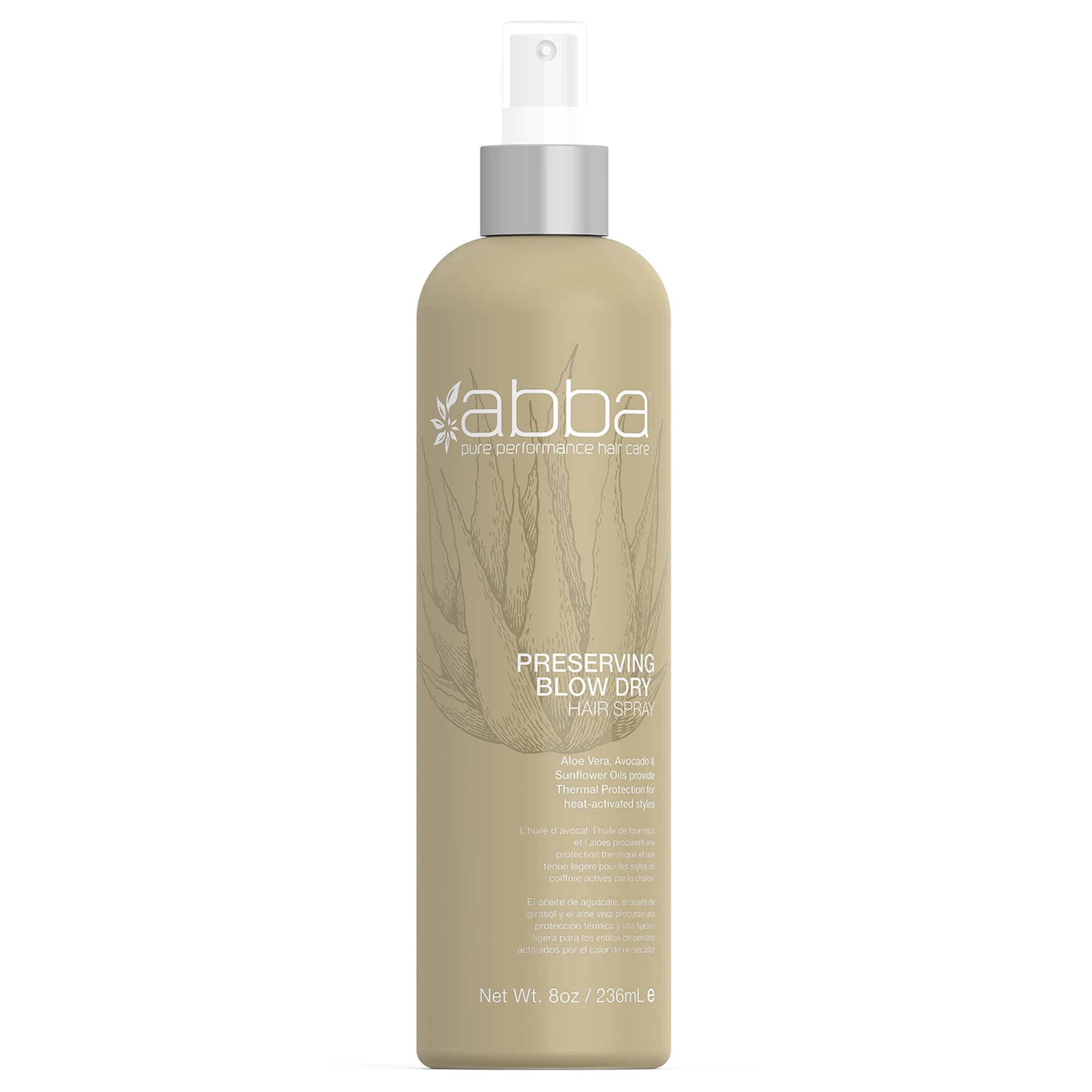 Abba Smoothing Blow Dry Lotion Mango & Argan Oil, 6 Oz