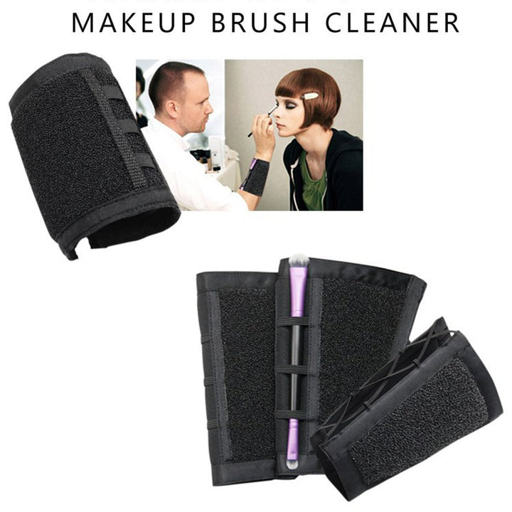 Pinkiou Makeup Remover Cleaner Color Switch Armband Cleaner Cleaning Arm Sponge For Makeup Brush Color Dedicated Washing Tool