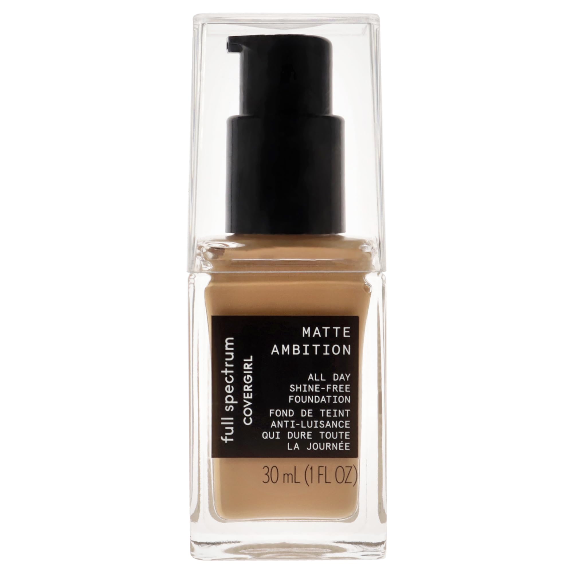 COVERGIRL Matte Ambition, All Day Foundation, Medium Cool 2, 1.01 Ounce