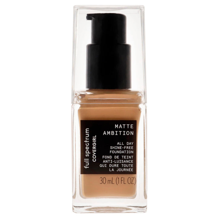 COVERGIRL Matte Ambition, All Day Foundation, Medium Cool 2, 1.01 Ounce