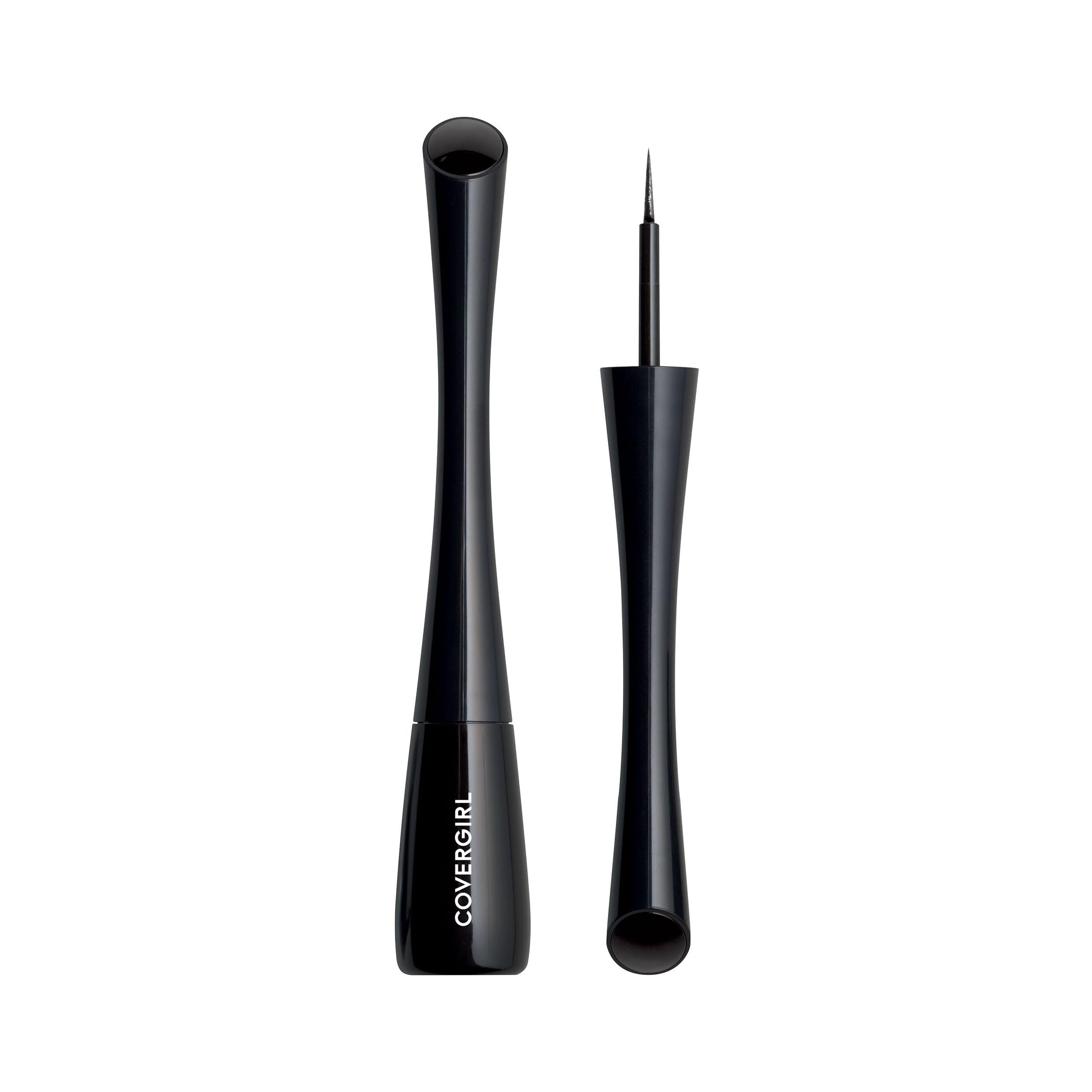 COVERGIRL Get In Line Liquid Eyeliner, Black Vinyl, 0.08 Fl oz