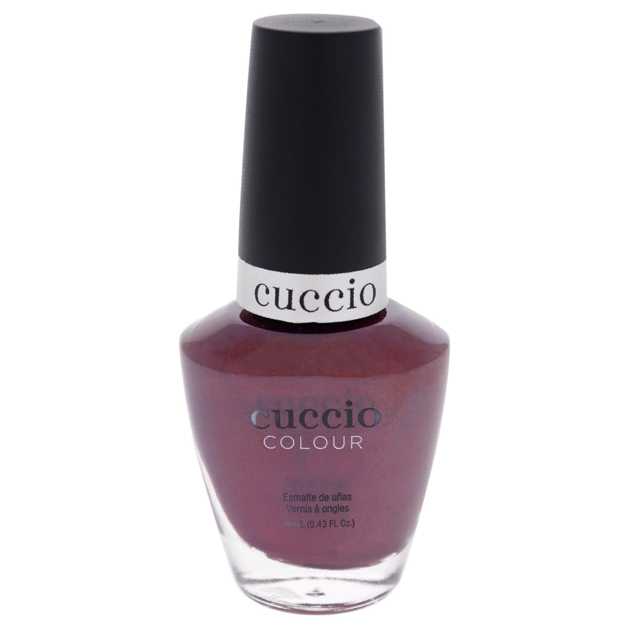 Cuccio Color Nail Polish, Moscow Red Square, .43 Ounce