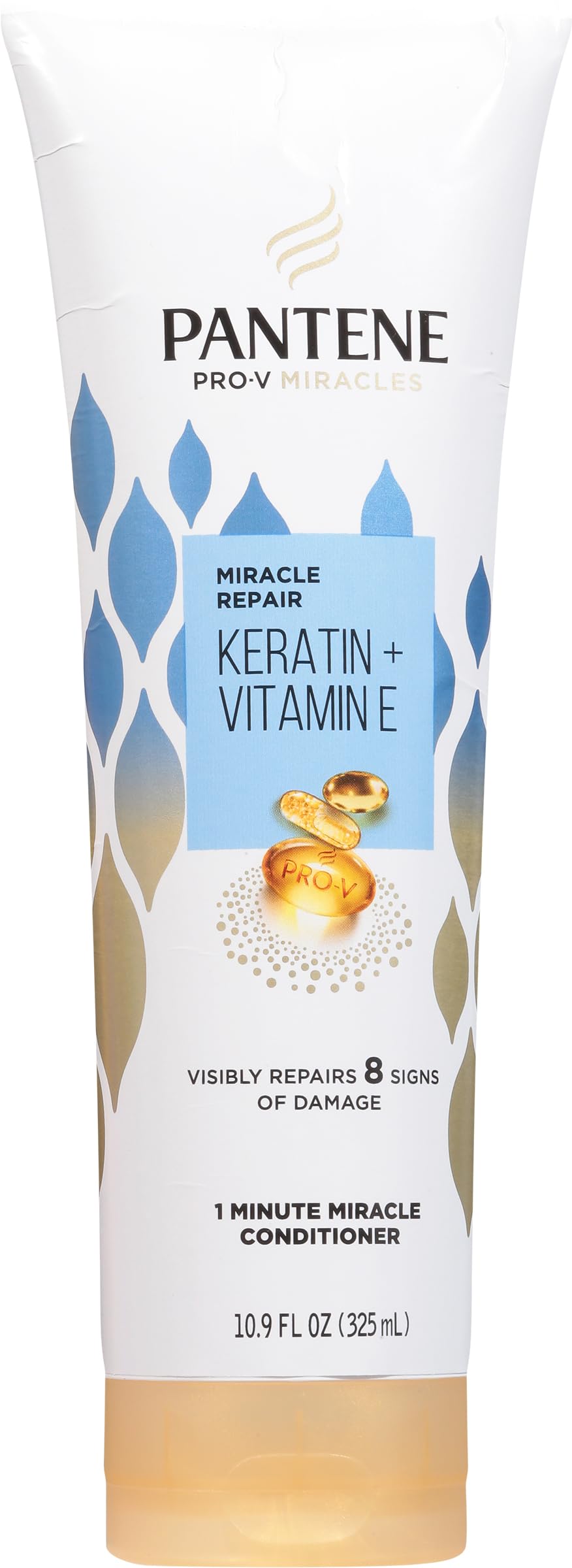 Pantene Miracle Bond Repair Keratin + Vitamin E 1 Minute Miracle Conditioner, 10.9 Ounce