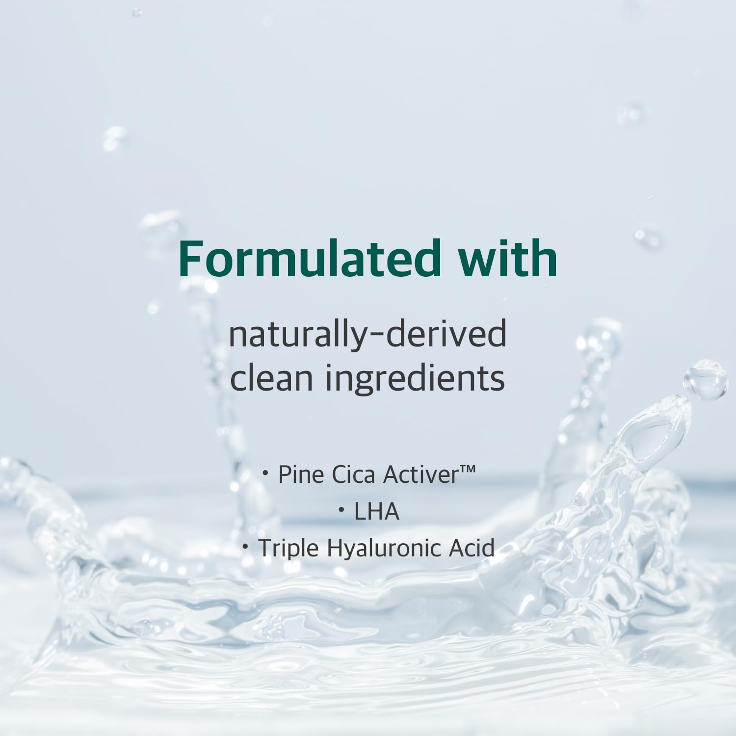 ROUND LAB Pine Calming Cica Pad 50pcs, 7cm Wide Cooling and Soothing Toner Pads with Pine Cica, BHA + LHA, and Hyaluronic Acid for Heated, Acne-Prone Skin, Multi-Zone Hydration, Korean Skincare