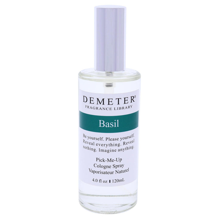 Demeter Cologne Spray for Women, Basil, 4 Ounce