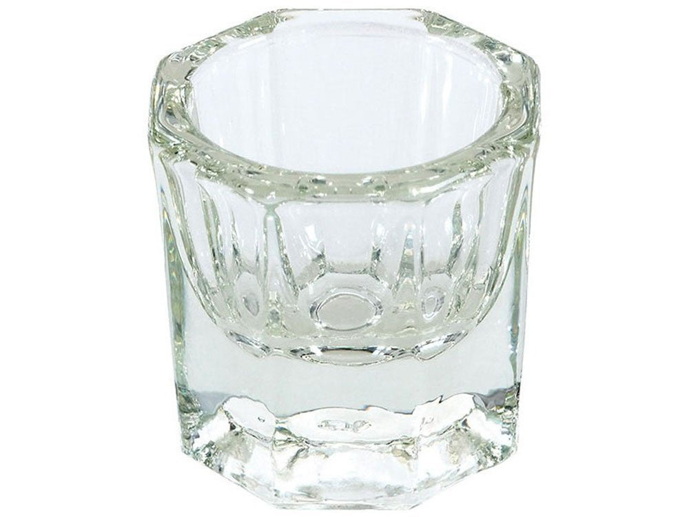 GBSTORE 2 Nail Art Acrylic Liquid Powder Dappen Dish Glass Crystal Cup Glassware Tools