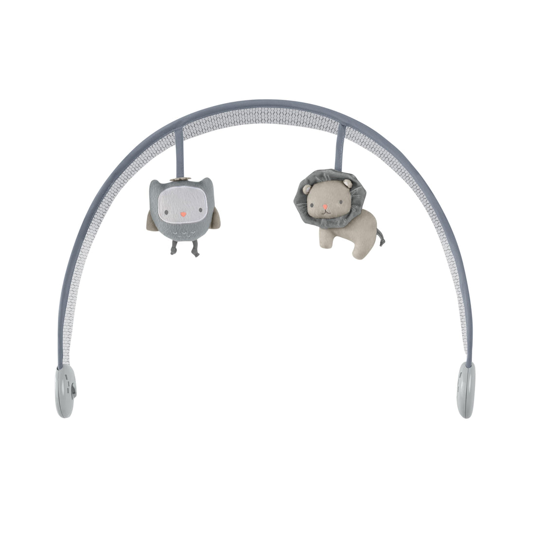 Ingenuity SmartBounce Automatic Baby Bouncer Seat with Music, Nature Sounds, Removable Bar & 2 Plush Infant - Chadwick