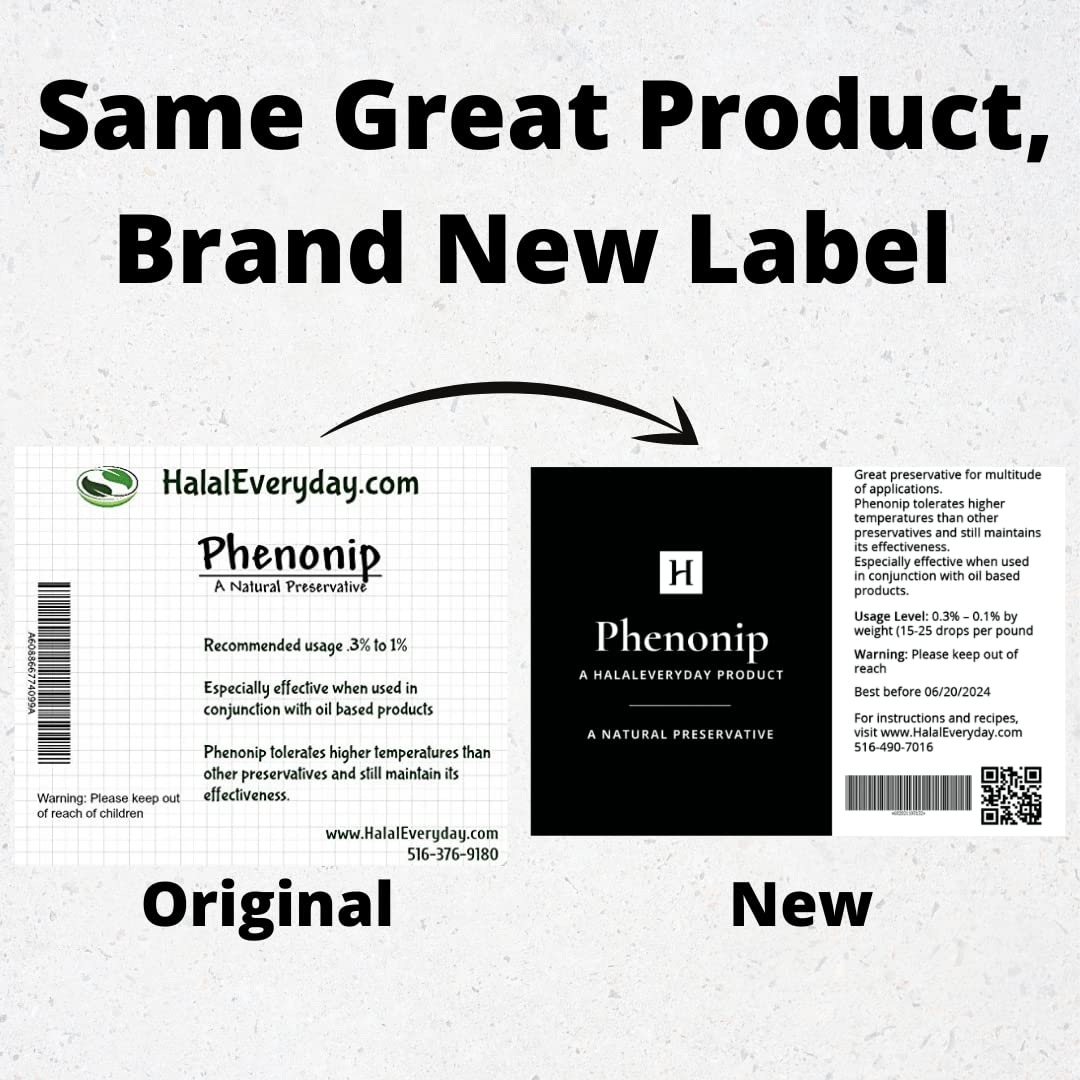 Phenonip Natural Preservative Used For Lotion, Cream, Lip Balm Or Body Butter 4 Oz