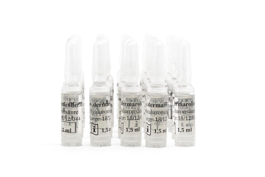 Derma Roller Dermaroller Hyaluroic Acid 0,35percent Vial 1,5ml, 1 Pack (1 x 30 pieces)