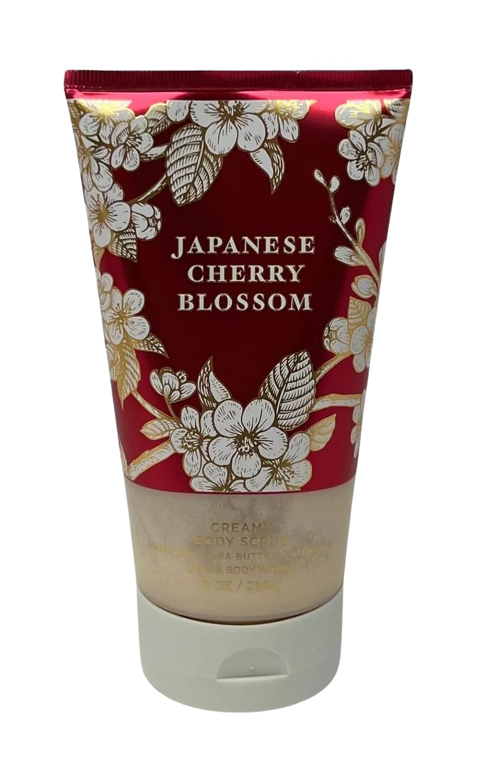 Bath and Body Works Japanese Cherry Blossom Creamy Body Scrub 6.6 Ounce (Japanese Cherry Blossom)