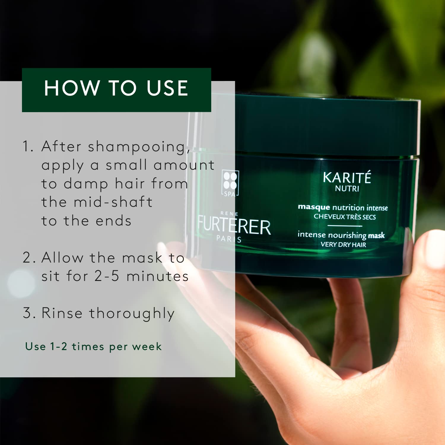 Rene Furterer Karité Nutri Intense Nourishing Mask, 6 fl. oz.