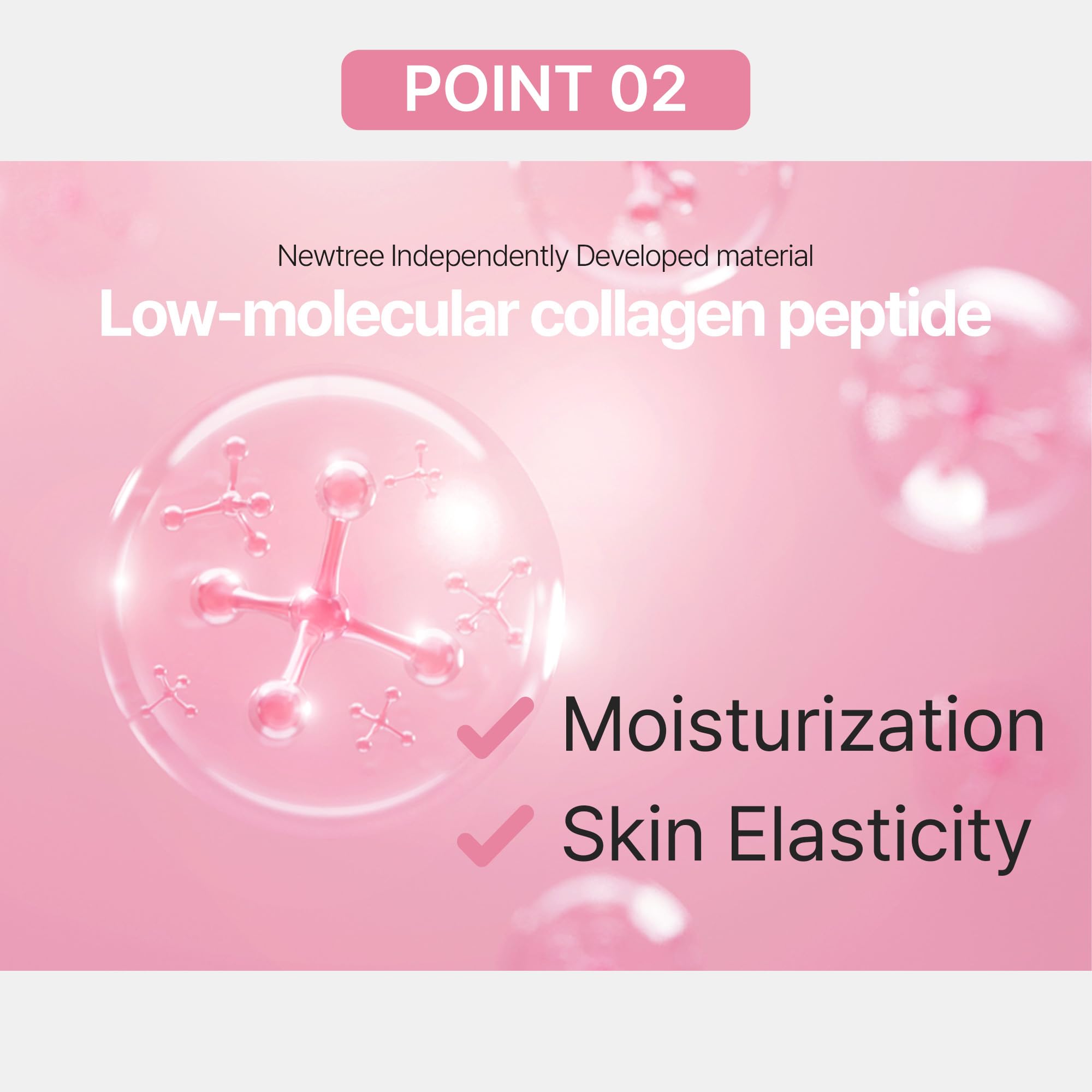 EVER COLLAGEN TIME NEWTREE Biotin Cell Low Molecular Weight Marine Collagen Peptides Powder Packet, Protein Powder Supplement for Skin Hair Nail, Travel Packs - Taking Without Water, 30 Sticks