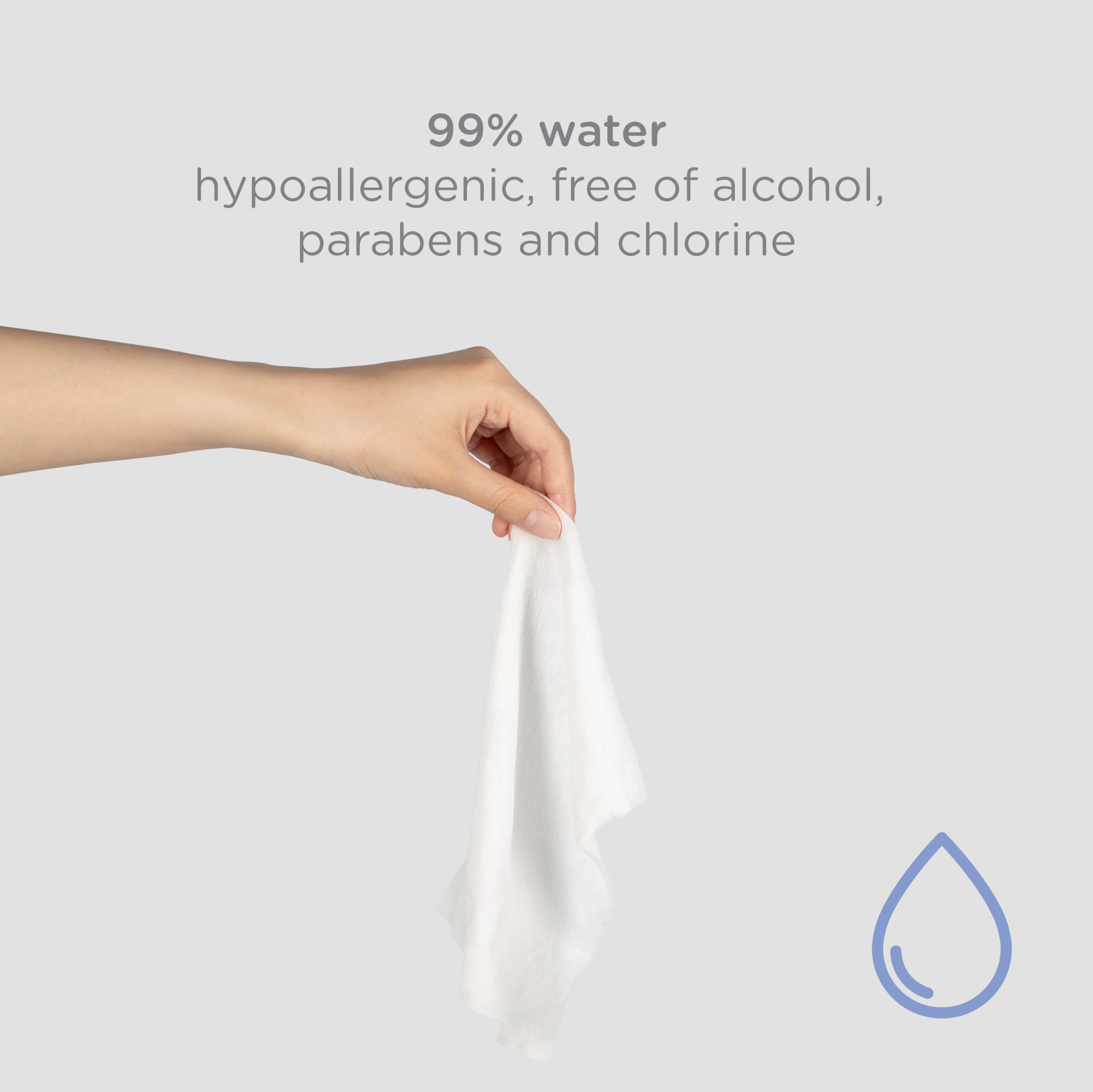 Ubbi Baby Wipes Dispenser, Baby Wipes Case, Baby Wipes Holder with Weighted Plate, Keeps Wipes Fresh and Non-Slip Rubber Feet, Pantone Green