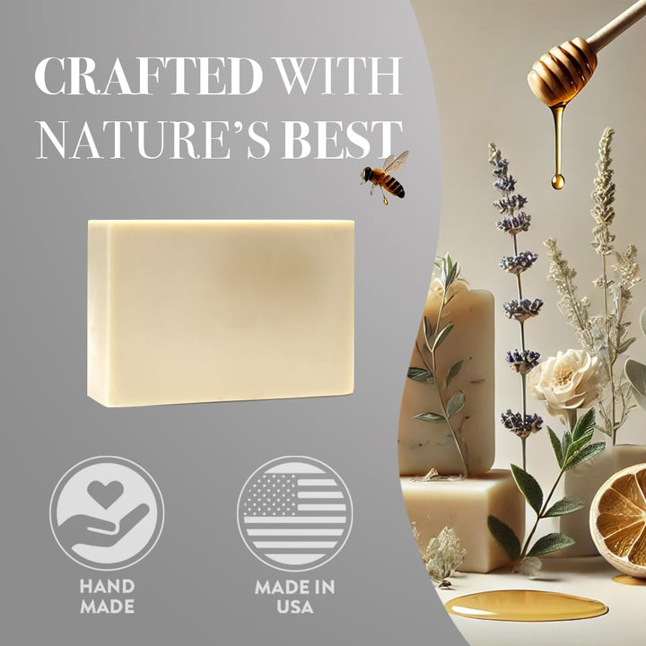 Marvelouskin Grass Fed Beef Tallow Soap – Organic Geranium Essential oil. (Pack of 3)