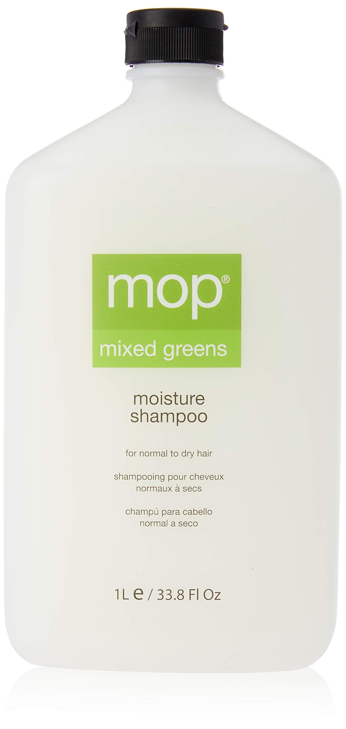 MOP MOP Mixed Greens Moisture Shampoo (For Normal to Dry Hair) 1000ml/33.8oz