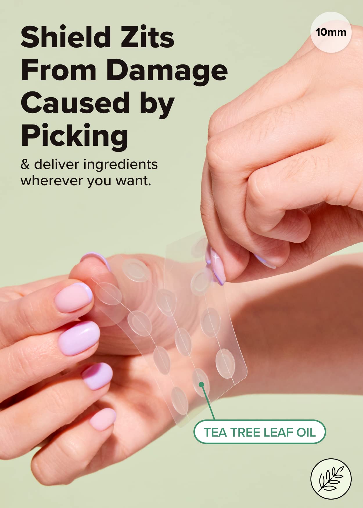 I DEW CARE Hydrocolloid Acne Pimple Patch - Timeout Blemish Original | Korean Zit Dark Spot Patches for Face and Skin, Pus absorbing with Tea Tree Oil, Mother's Day, 36 Count