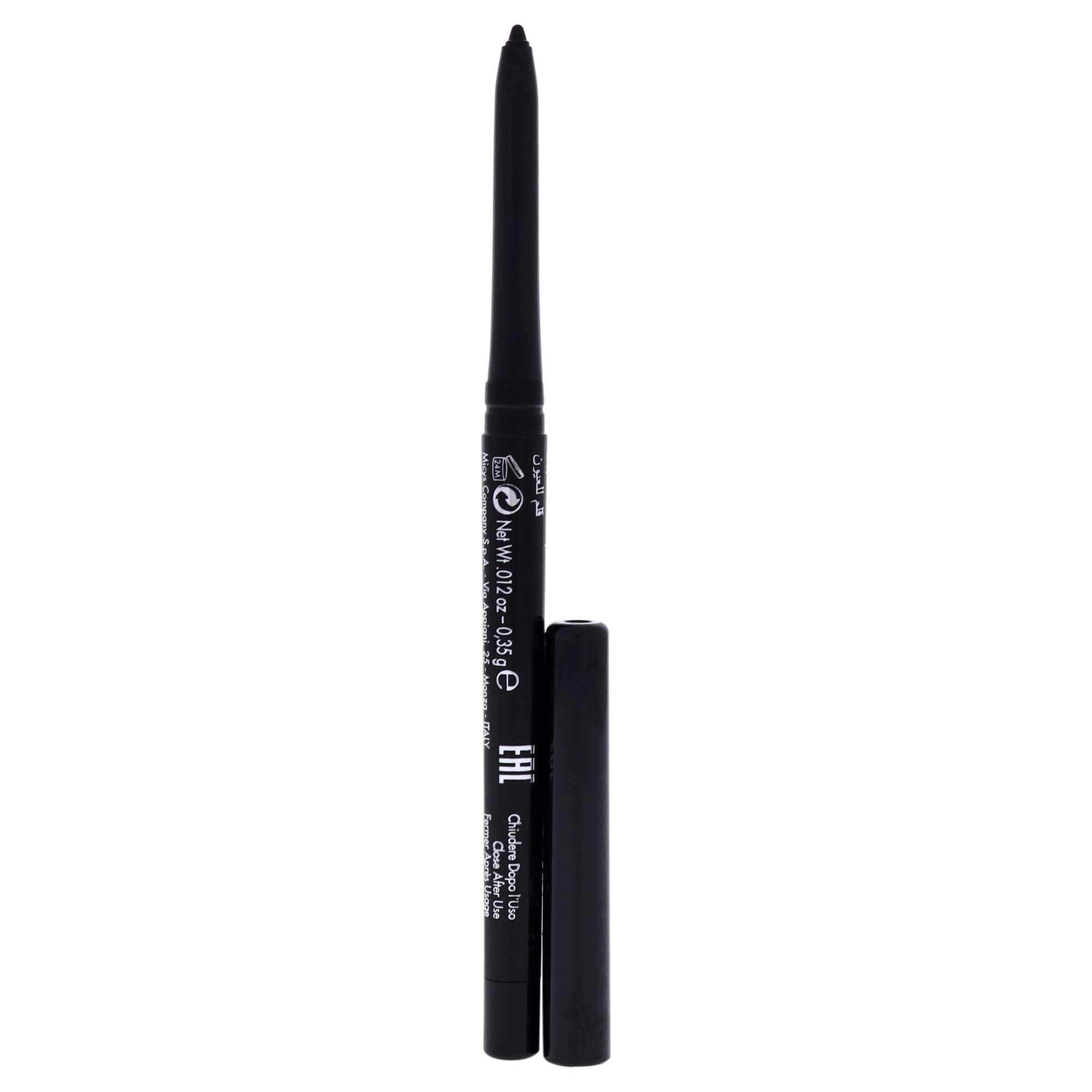 Pupa Milano Made To Last Definition Eyes, Extremely Long-Lasting Automatic Eye Pencil, Waterproof, Paraben Free, Intense, Creamy Color, Pencil with Sharpener - 100 Deep Black - 0.012 Oz