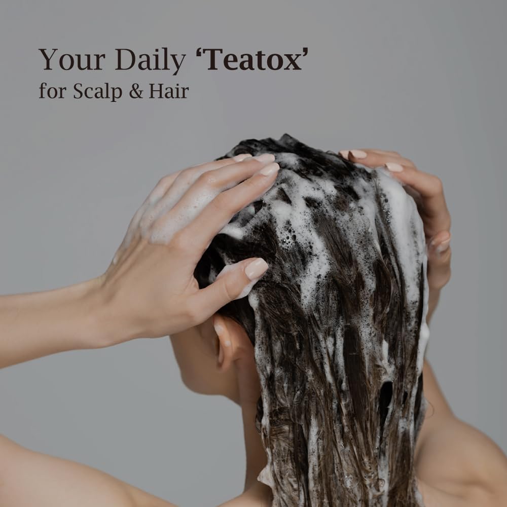 BRITISH M Kombucha Shampoo 10.15 fl. oz – Scalp Detox, Hydrate & Strengthen, Promote Hair Growth, Paraben & Sulfate-Free, Vegan Formula for All Hair Types