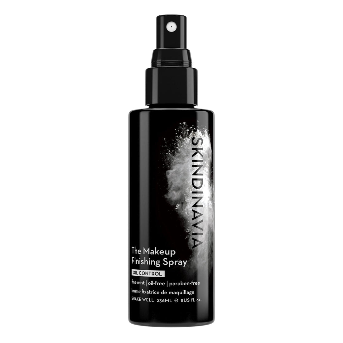 Skindinavia The Makeup Finishing Spray, Oil Control Setting Spray, For Oily Skin, Temperature-Control for All-Day Wear, Long-Lasting Up to 16+ Hours, Heat-Resistant & Waterproof, Fine Mist (8 Oz)