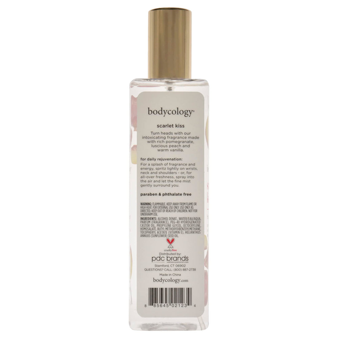 Bodycology Scarlet Kiss 8 Oz Mist