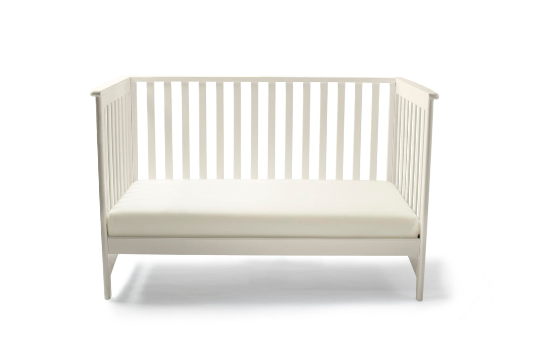 Naturepedic Organic Crib Mattress Sheet - Crib Fitted Sheet for Standard Crib Mattress - Soft and Breathable Cotton Crib Sheet - Ivory - 52x28