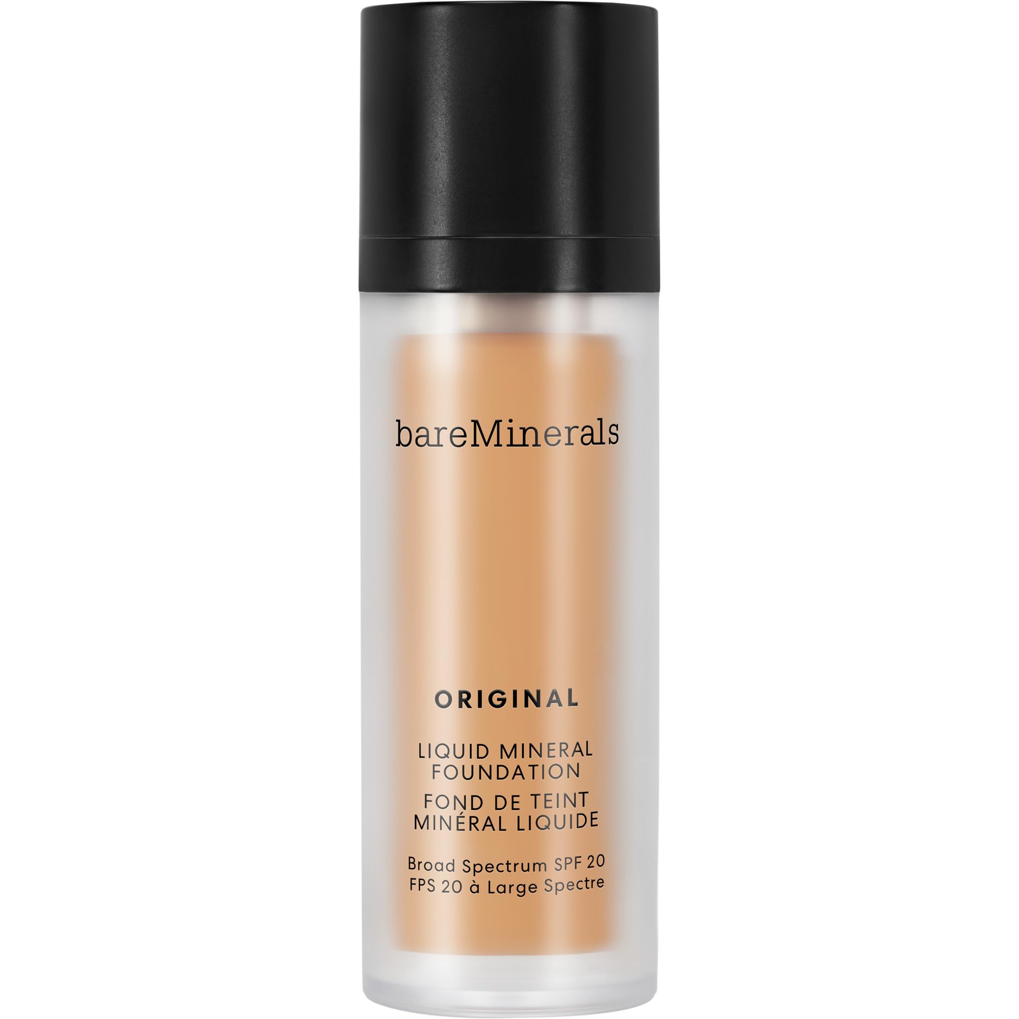 Original Liquid Mineral Foundation Broad Spectrum Spf 20 Neutral Tan 21, 1.0 Ounce