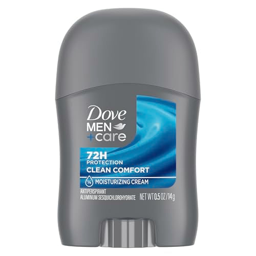 Dove Men+Care Antiperspirant Deodorant Stick Clean Comfort Pack of 36 72-Hour Sweat & Odor Protection Antiperspirant for Men With 1/4 Moisturizing Cream 0.5 oz
