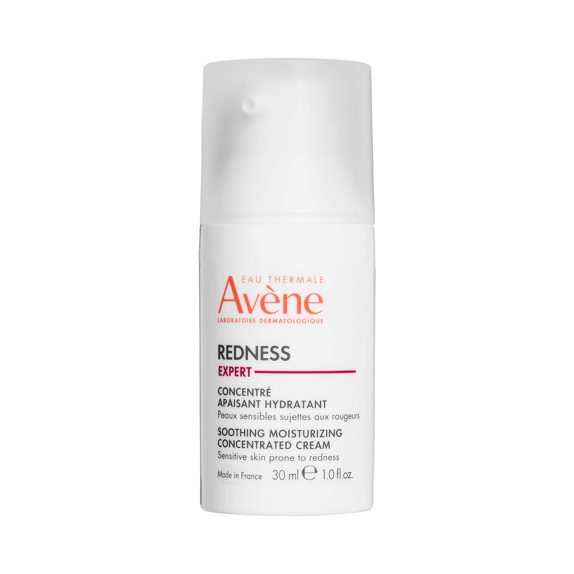 Avène Redness Expert Soothing Moisturizing Concentrated Cream, 1 Fl Oz