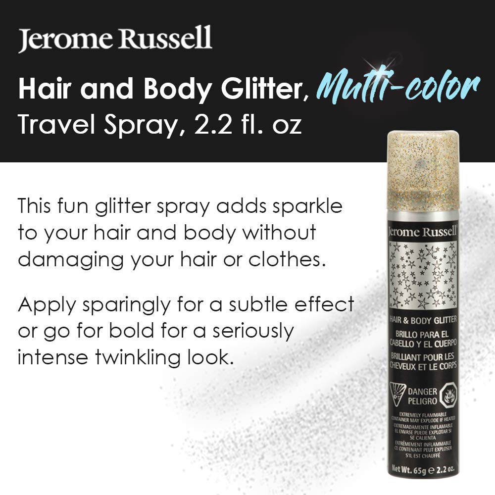 Temporary Spray (Multi Glitter)