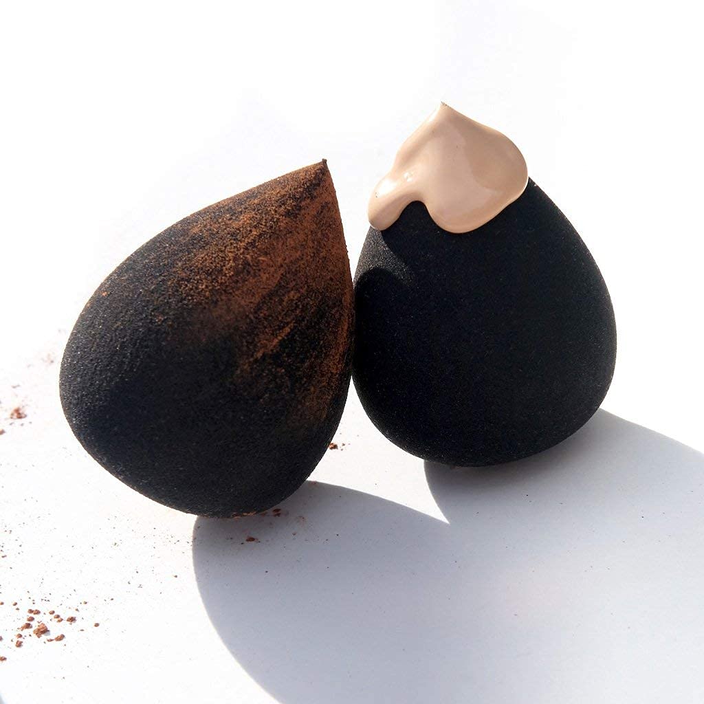 Beauty Bakerie - Black Egg-cellence Beauty Sponges. Makeup Blending Eggs. (6 Sponges)