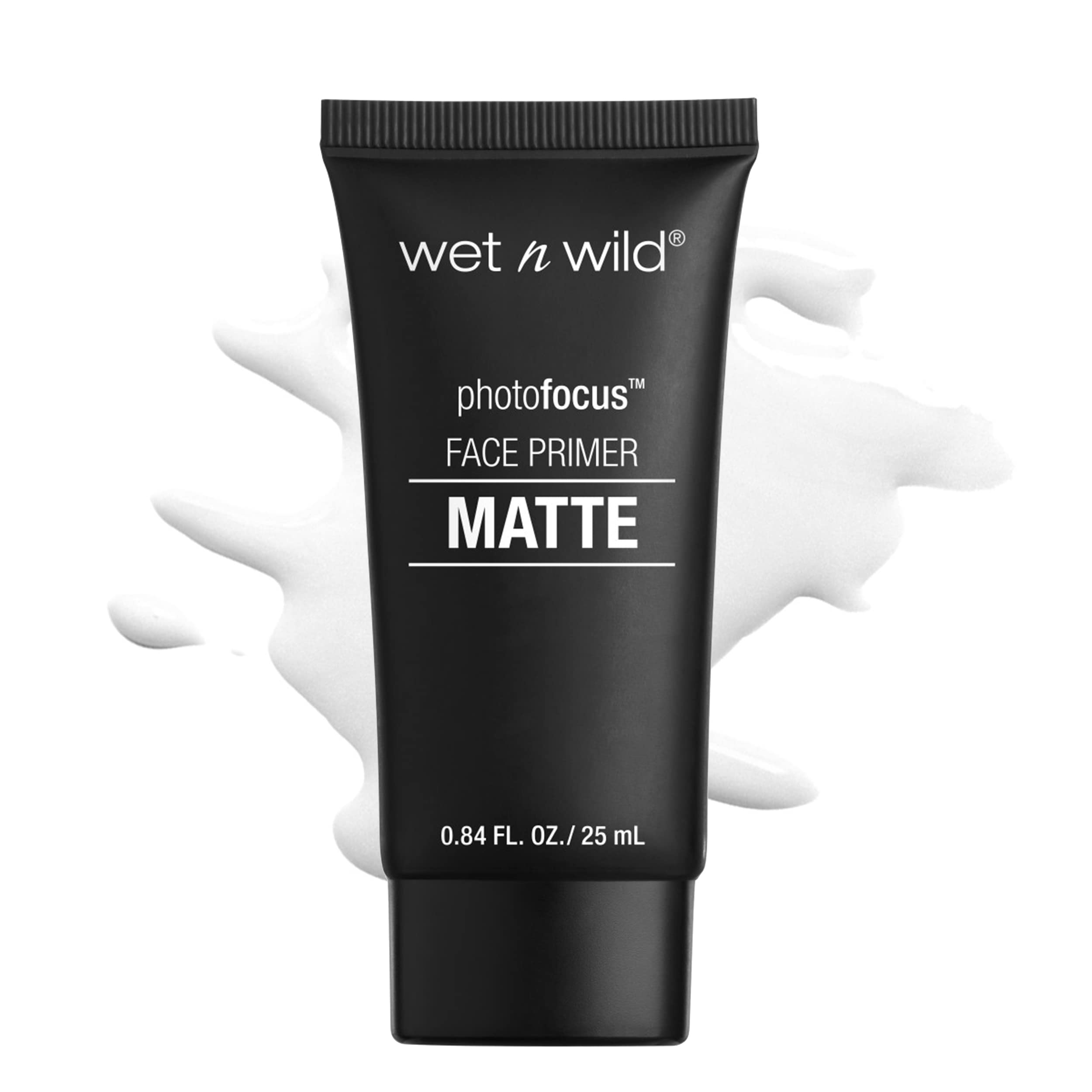 wet n wild Face Primer Photo Focus Matte Face Primer Clear, Perfect Prep & Matte Finish, Extends Makeup Wear, Weightless Hydration with Aloe Vera & Vitamin E, Cruelty-Free - Partners in Prime