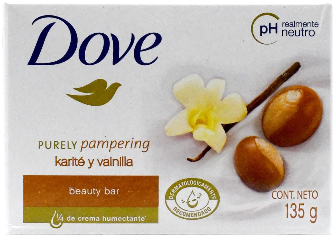 Dove, Beauty Bar Soap Variety Pack of 12, Go Fresh, Shea Butter, Coconut Milk, White - 135g, 56.4 Ounce