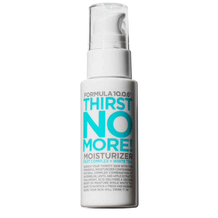 Formula 10.0.6 Thirst No More Moisturizer (1.69 Fl. Oz.) Daily Face Lotion that Hydrates & Nourishes Dry Skin - Vegan, Paraben-Free, Sulfate-Free & Cruelty-Free