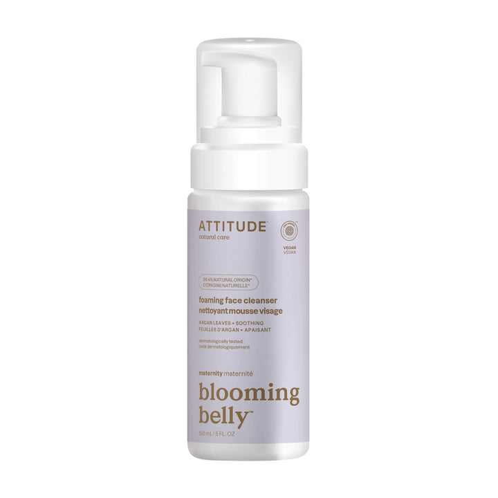 Attitude Natural Foaming Face Cleanser, Fragrance Free, 5 Fluid Ounce