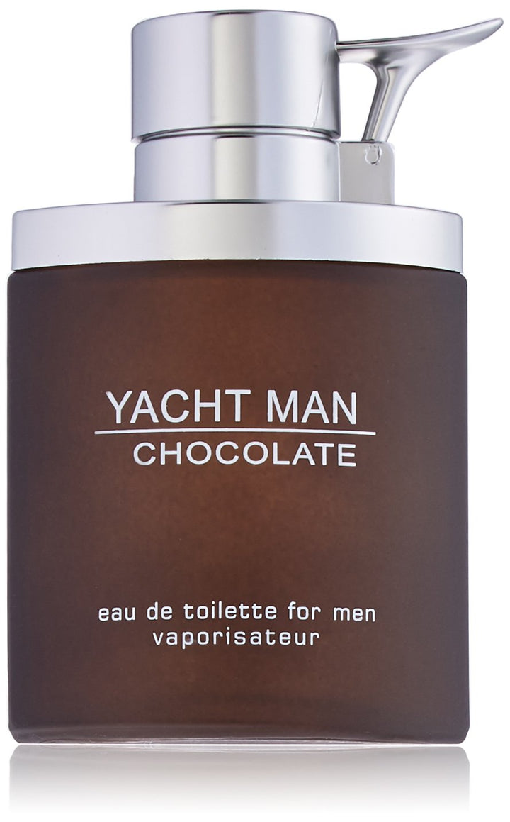 Myrurgia Yacht Man Eau de Toilette Spray for Men, Chocolate, 3.4 Ounce