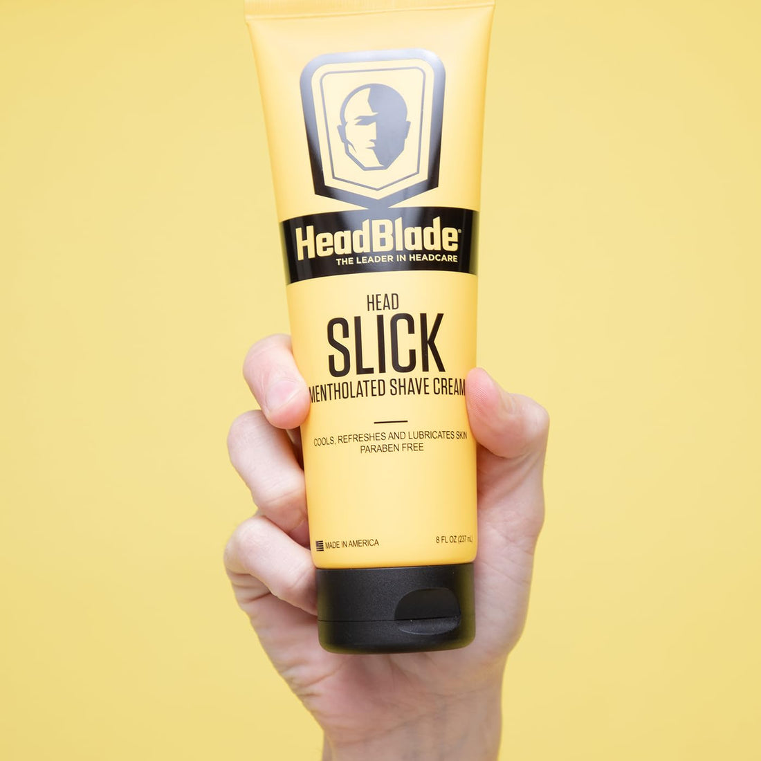 Headblade Headslick Mentholated Shave Cream 8 Oz