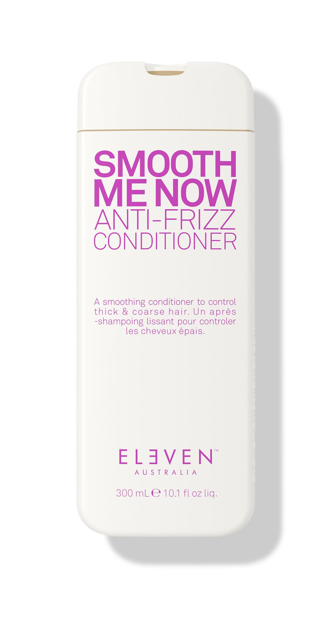 ELEVEN AUSTRALIA Smooth Me Now Anti-Frizz Conditioner - Hydrating Formula for Dry, Frizzy Hair, Reduces Flyaways, Enhances Smoothness, Sulfate & Paraben Free - 10.1 Fl Oz