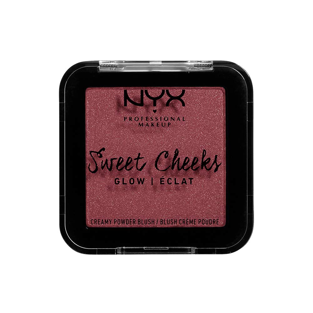 NYX PROFESSIONAL MAKEUP Sweet Cheeks Shimmer Blush, Bang Bang