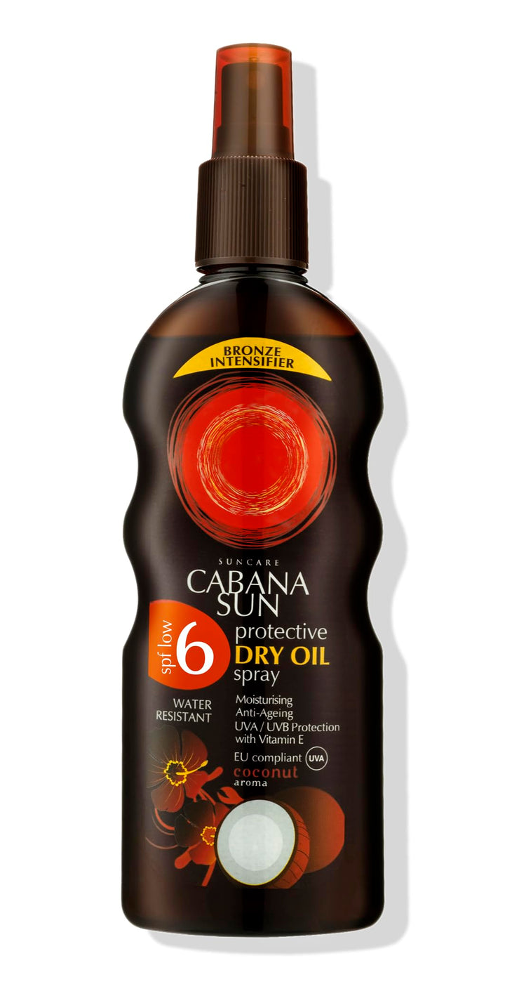Cabana Sun Deep Tanning Dry Oil Spray Coconut Water...