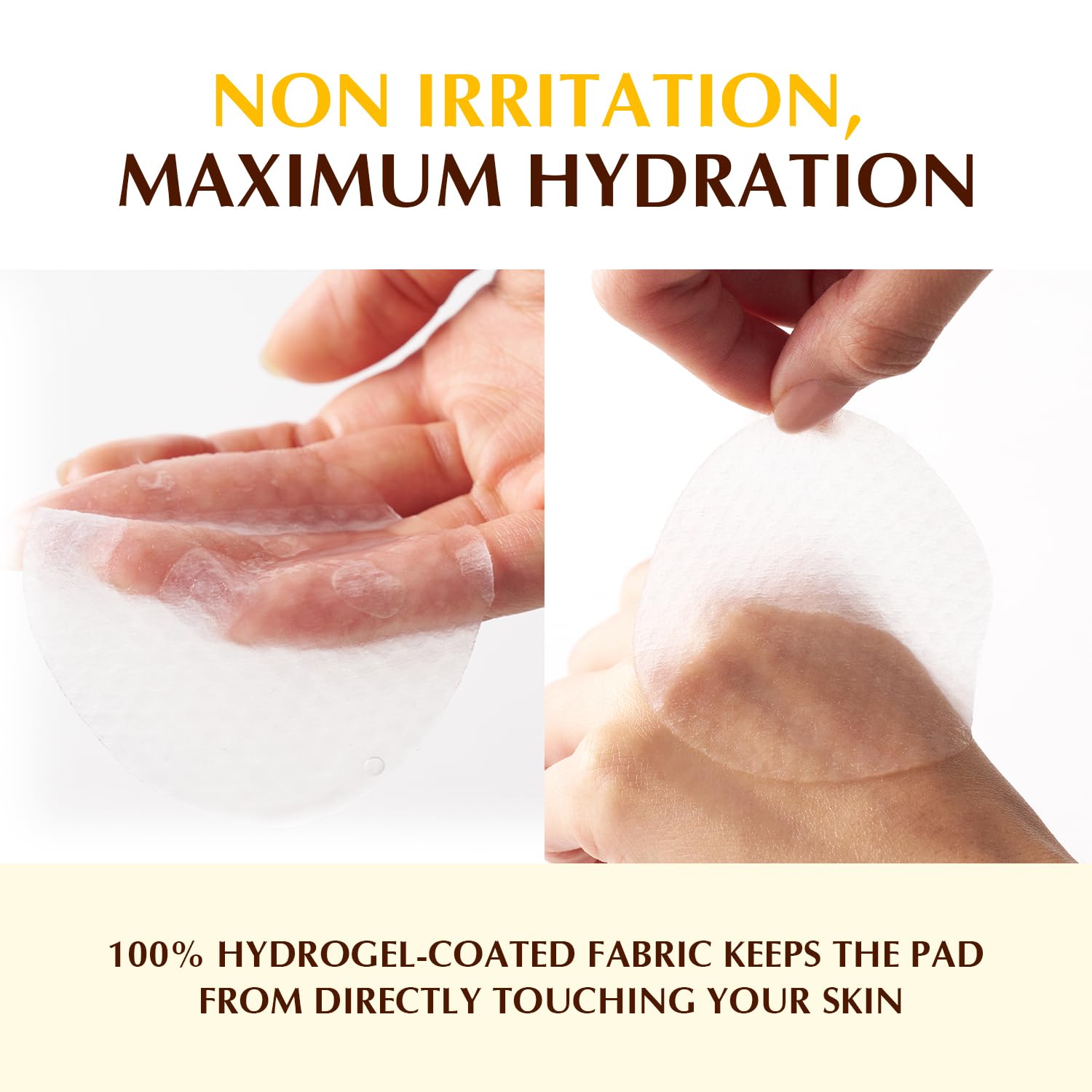 EQQUALBERRY Collagen Glow Up Gel Toner Pads – Brightening Korean Jelly Pad with Deep Absorption Collagen, Hydrating & Glow-Boosting Formula, 4.73 FL.OZ. (140ml) / 60 Pads