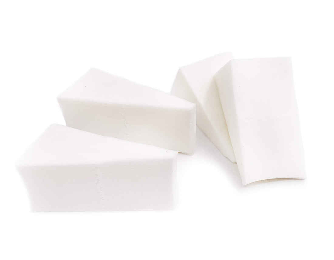 Artist's Choice Makeup Sponge Mini Applicator Wedges, For Foundation, Blush, Eye Shadow, Crisp Edges for Control, Effortless Blending and Smoothing, Sanitary Single-Use Option, Latex Free, Pack of 250