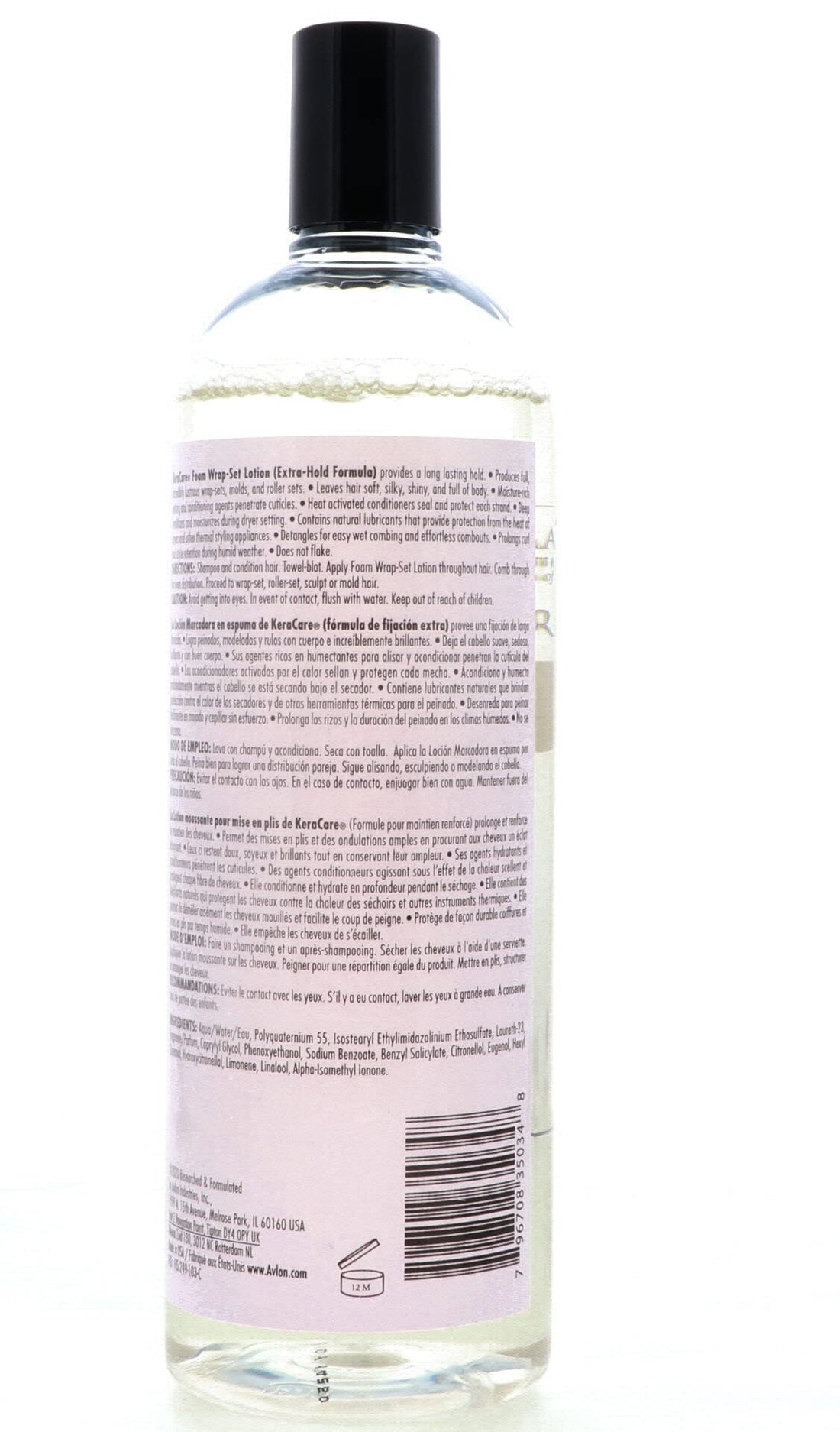 Avlon Keracare Foam Wrap Set Lotion Extra, 32 Ounce