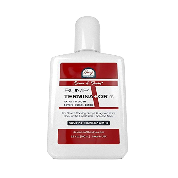 BUMP TERMINATOR Extra Strength Severe Bumps Lotion by Breej, 6.8 fl oz (2 ml)