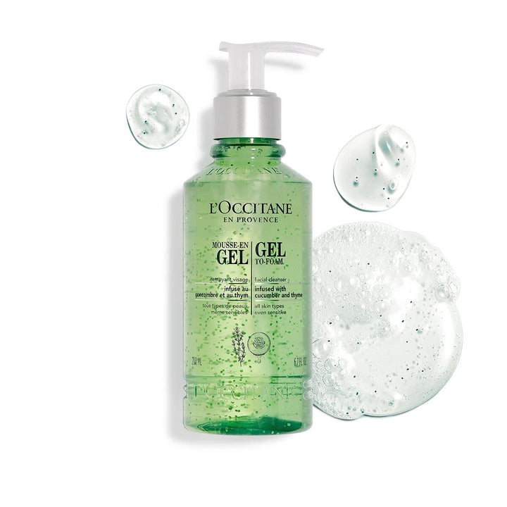 L'Occitane Gel-To-Foam Face Cleanser
