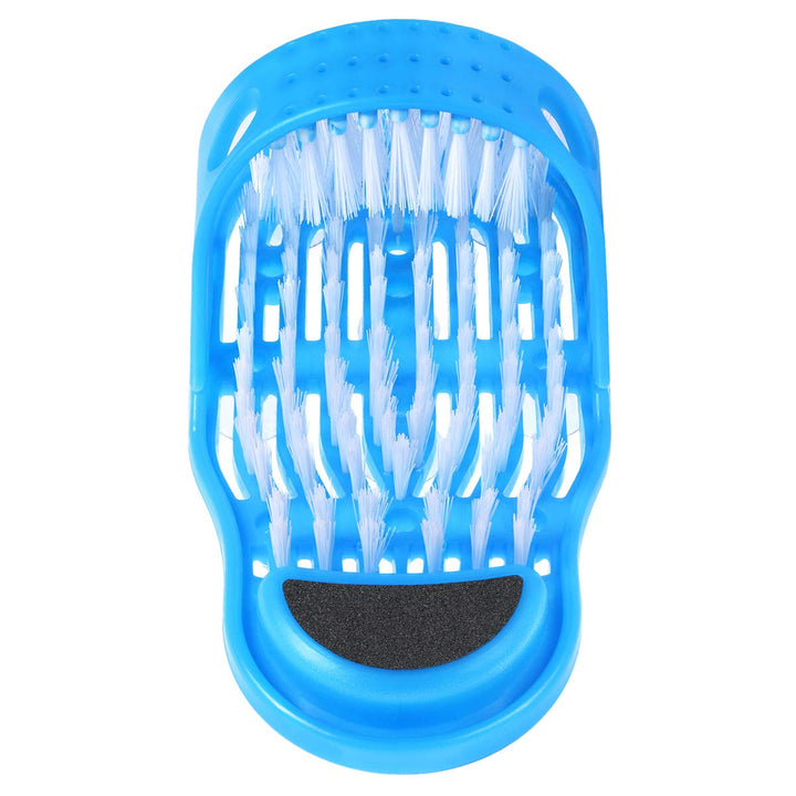 Foot Scrubber Slipper: Simple Feet Cleaner, Evermarket Magic Foot Scrubber, Exfoliating Easy Cleaning Brush, Feet Washer Shower Spa Massager Slippers