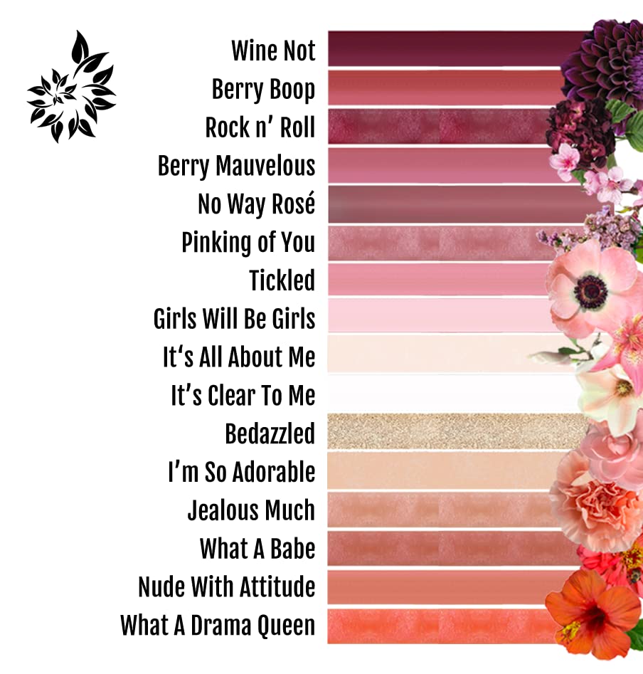 BaeBlu Organic Vegan Lip Gloss, 100% Natural Non-Toxic Moisturizing Ingredients, Nude with Attitude